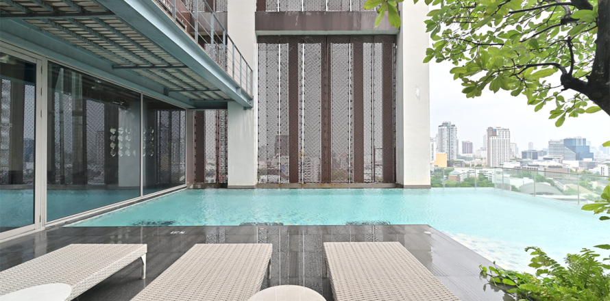 Condo à Bangkok, Thaïlande, 1 chambre № 187539