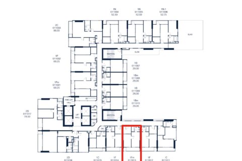 Studio dans le Condo à Pattaya, Thaïlande  № 173239 - photo 3