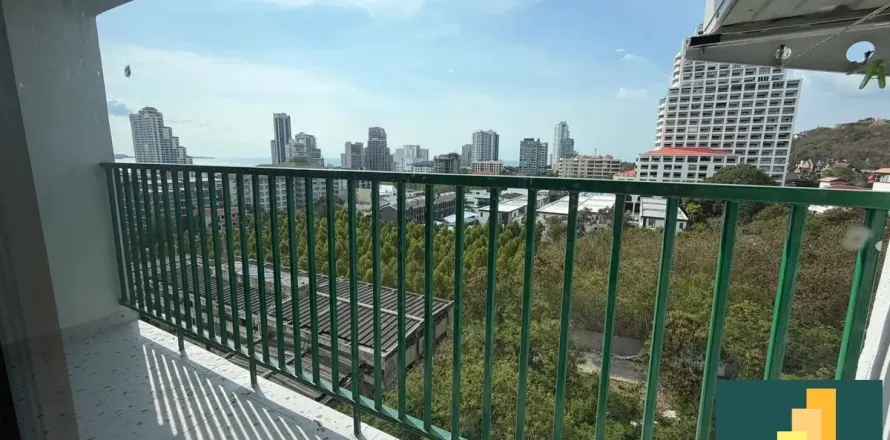 Estudio en el condominio en Pattaya, Tailandia № 210958