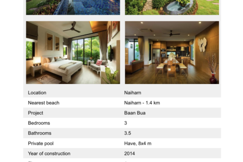 Вилла в Пхукете, Таиланд с 3 спальнями № 146282 - фото 27