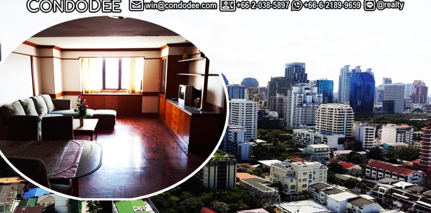 Condo à Khlong Toei, Bangkok, Thaïlande, 2 chambres № 200674