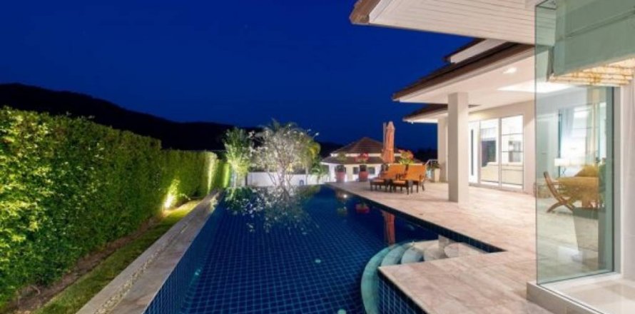 Вилла в Хуа Хине, Таиланд с 3 спальнями  № 119297