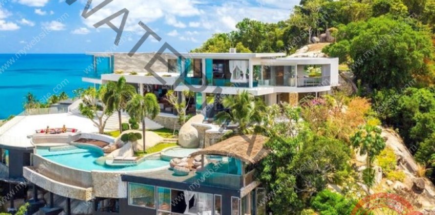 Villa auf Chaweng Beach, Ko Samui, Thailand 5 Schlafzimmer № 222258