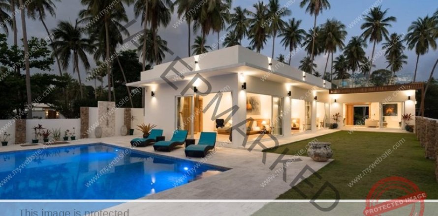 Villa in Ko Samui, Thailand 3 Schlafzimmer № 222257