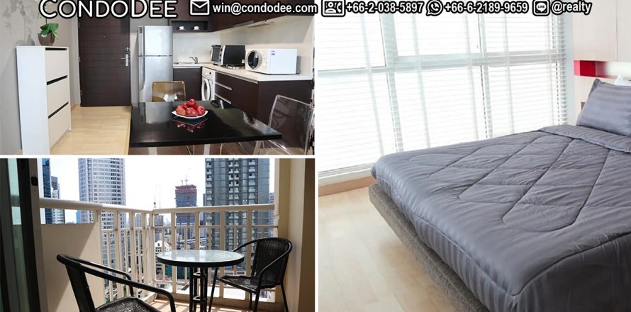 Condo à Watthana, Bangkok, Thaïlande, 2 chambres  № 200703
