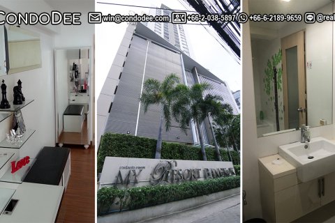 Condo in Huai Khwang, Bangkok, Thailand, 2 bedrooms № 200701