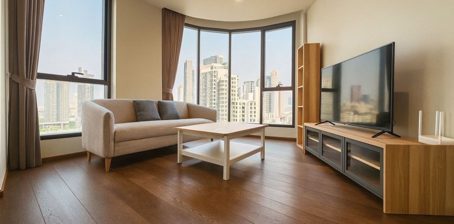 Condo in Khlong Toei, Bangkok, Thailand, 2 bedrooms № 155240