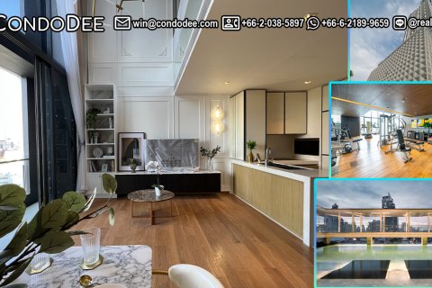 Condo in Khlong Toei, Bangkok, Thailand, 2 bedrooms  № 200887