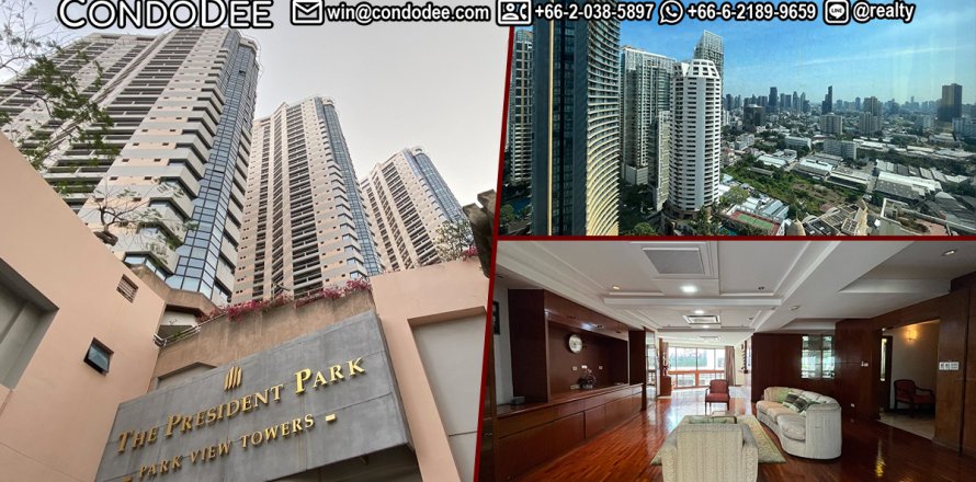 Condo in Khlong Toei, Bangkok, Thailand, 3 bedrooms № 200889