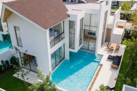 Вилла в Пхукете, Таиланд с 4 спальнями  № 150138 - фото 1