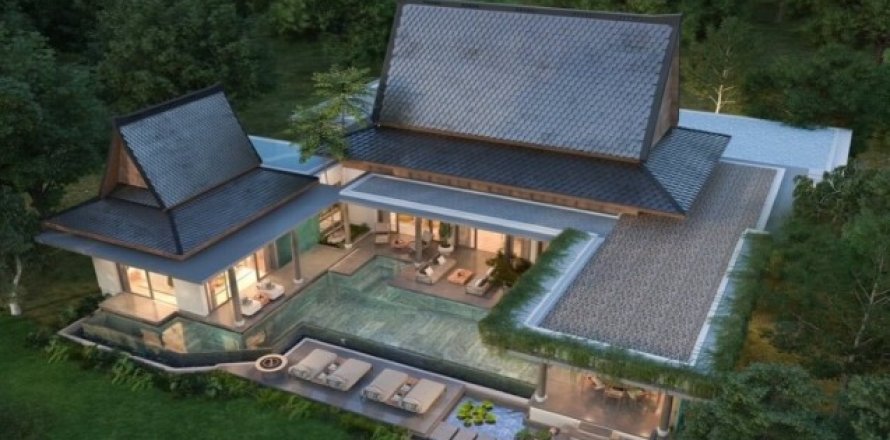 วิลล่าในป่าคลอก, ประเทศไทย 4 ห้องนอน № 191078