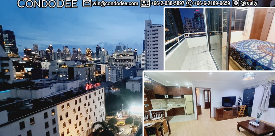 Condo in Khlong Toei, Bangkok, Thailand, 2 bedrooms  № 200692