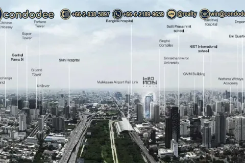 Condo à Watthana, Bangkok, Thaïlande, 1 chambre № 200630 - photo 9