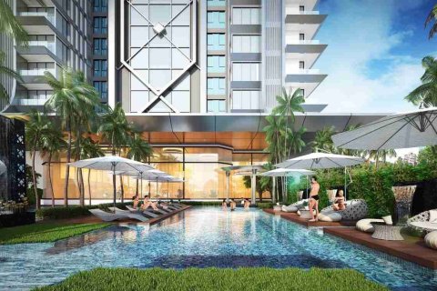 Condo à Pattaya, Thaïlande, 2 chambres № 184133