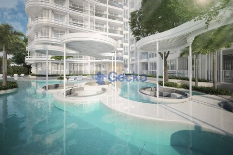 Studio dans le Condo à Pattaya, Thaïlande  № 204688 - photo 26