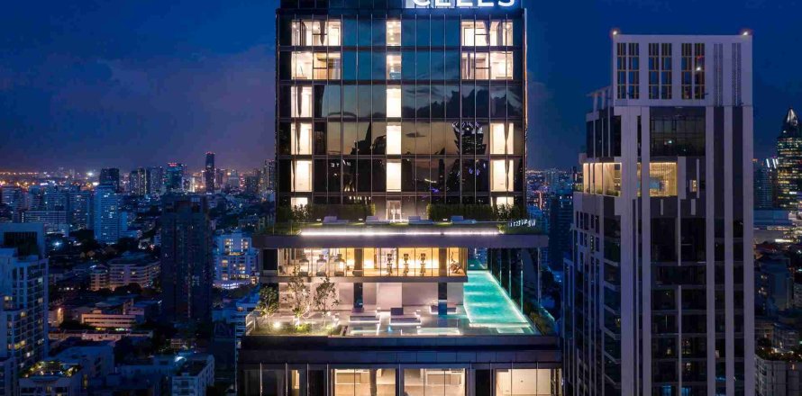 Condo à Bangkok, Thaïlande, 2 chambres № 183821