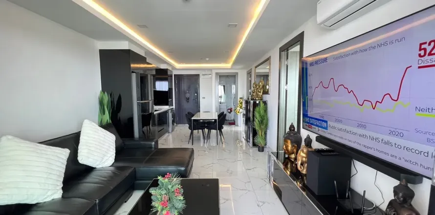 Condominio de 2 dormitorios en Pattaya, Tailandia № 211515