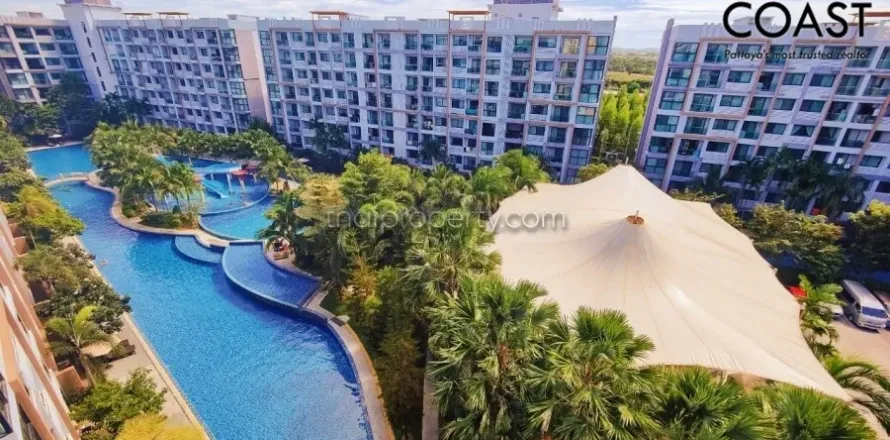Condominio de 2 dormitorios en Jomtien Beach, Pattaya, Tailandia № 212620