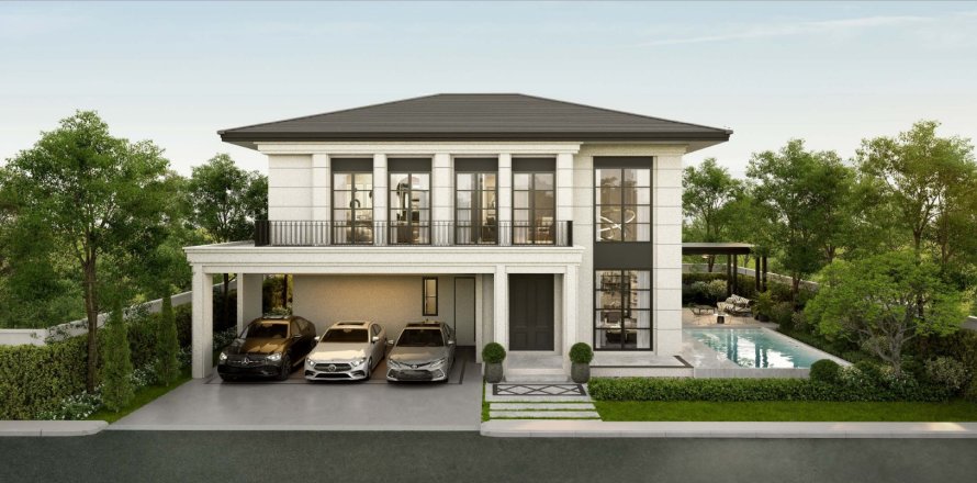 Вилла в Паттайе, Таиланд с 4 спальнями  № 170053