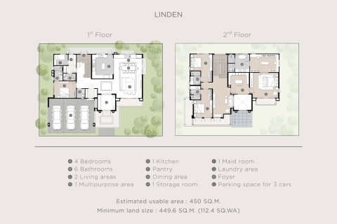 Вилла в Паттайе, Таиланд с 4 спальнями  № 170052 - фото 9