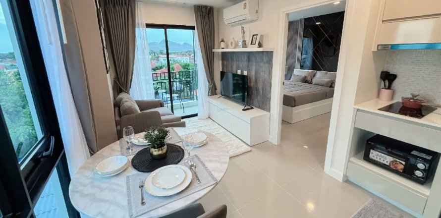 Квартира в Mira Monte Hua Hin 94, Хуа Хин, Таиланд с 2 спальнями  № 133473