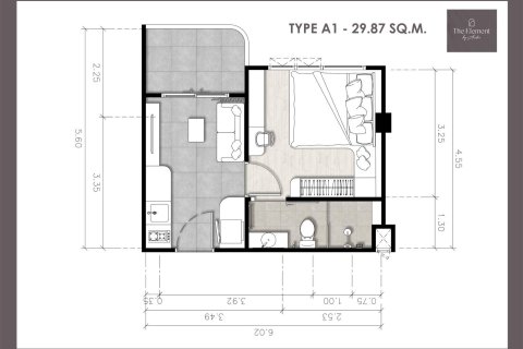 Condo in Kamala, Thailand, 1 bedroom № 170272 - photo 20