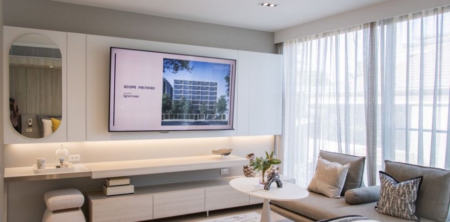 Кондоминиум с 1 спальней в Бангкоке, Таиланд № 143359