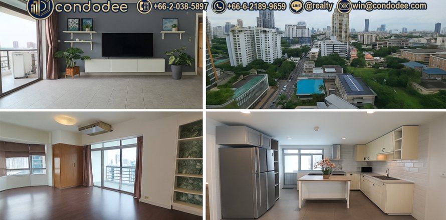 Condo in Watthana, Bangkok, Thailand, 3 bedrooms № 201248