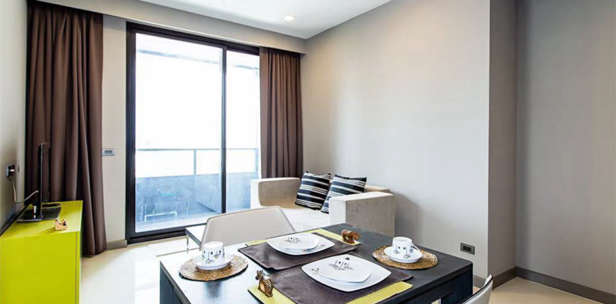 Condo à Bangkok, Thaïlande, 1 chambre  № 184675