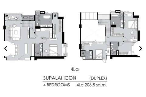 Condo in Bangkok, Thailand, 3 bedrooms  № 146824 - photo 7