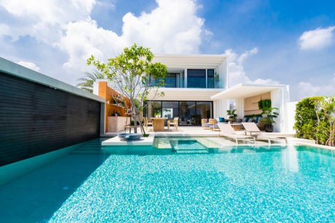 Вилла в Ча-аме, Таиланд с 5 спальнями  № 152460 - фото 1