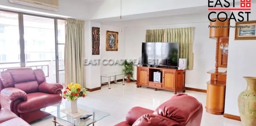 Condominio de 2 dormitorios en Jomtien Beach, Pattaya, Tailandia № 212838