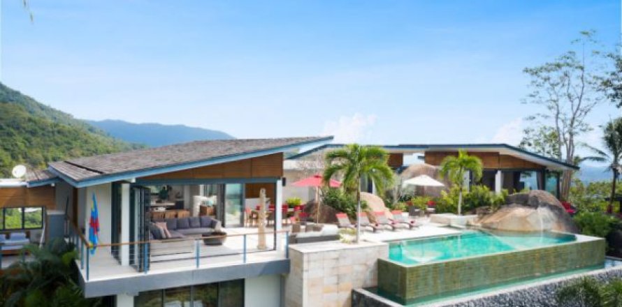 Villa à Ko Samui, Thaïlande 5 chambres № 194462