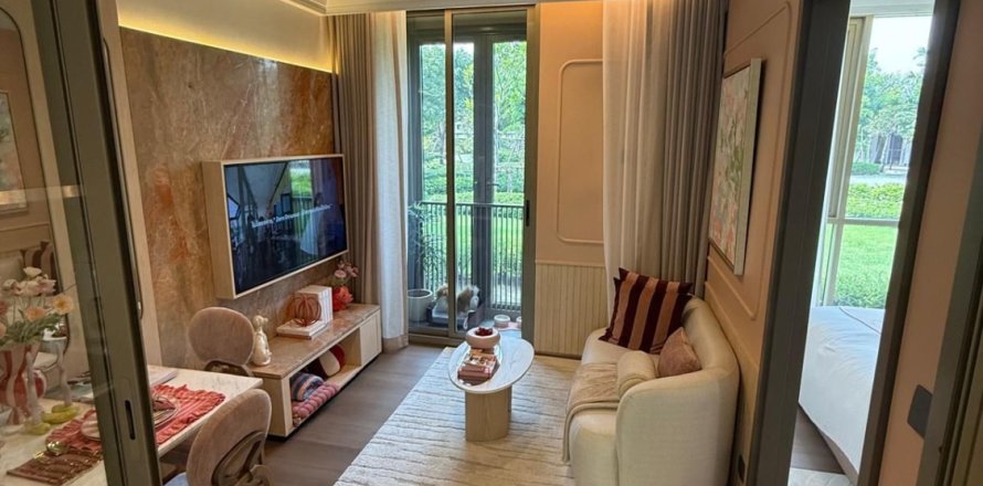 Studio dans le Condo à Watthana, Bangkok, Thaïlande  № 148070