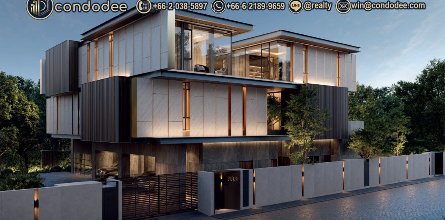 บ้านในบางซื่อ, กรุงเทพฯ, ประเทศไทย 5 ห้องนอน № 156275