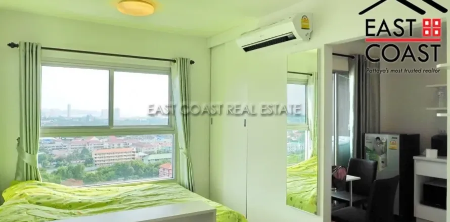 Estudio en el condominio en Pattaya, Tailandia № 212195