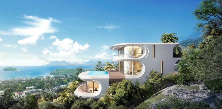 Вилла в Пхукете, Таиланд с 6 спальнями  № 150201