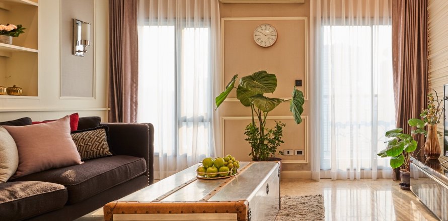 Condo à Bangkok, Thaïlande, 2 chambres  № 143048