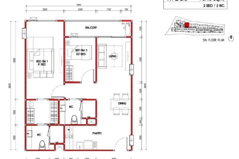 Apartment on Surin Beach, Thailand 2 bedrooms № 223269