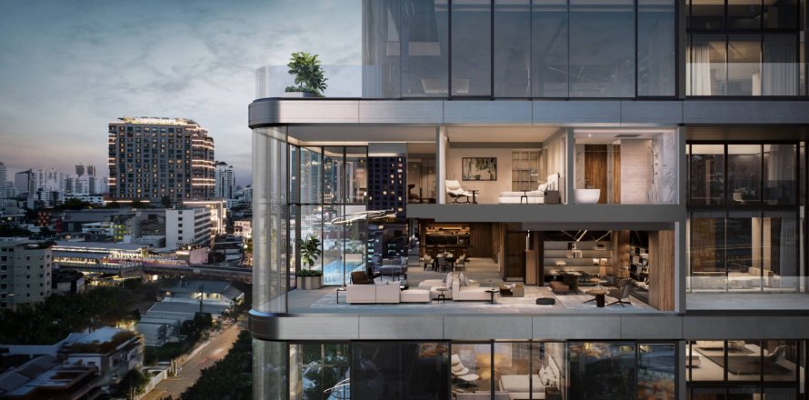 Penthouse in Bangkok, Thailand 4 bedrooms № 180392