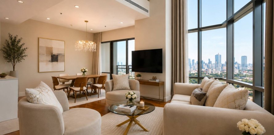 Condo in Bangkok, Thailand, 3 bedrooms  № 180388