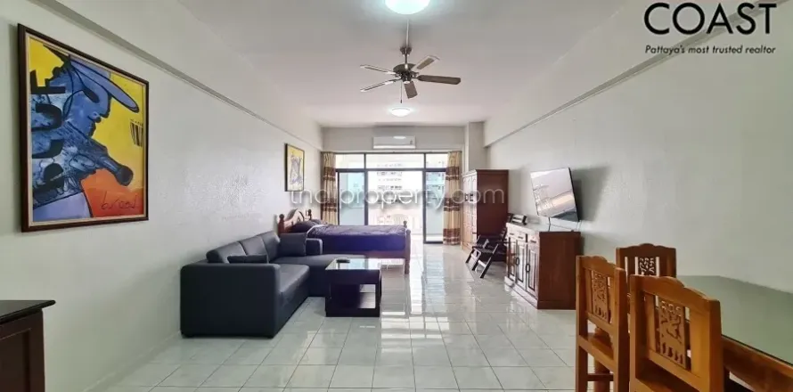 Estudio en el condominio en Jomtien Beach, Pattaya, Tailandia № 212149