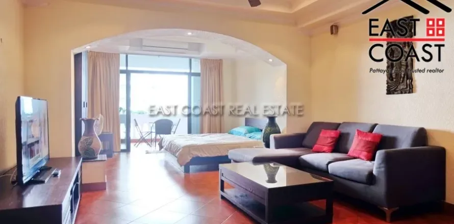 Estudio en el condominio en Jomtien Beach, Pattaya, Tailandia № 212146