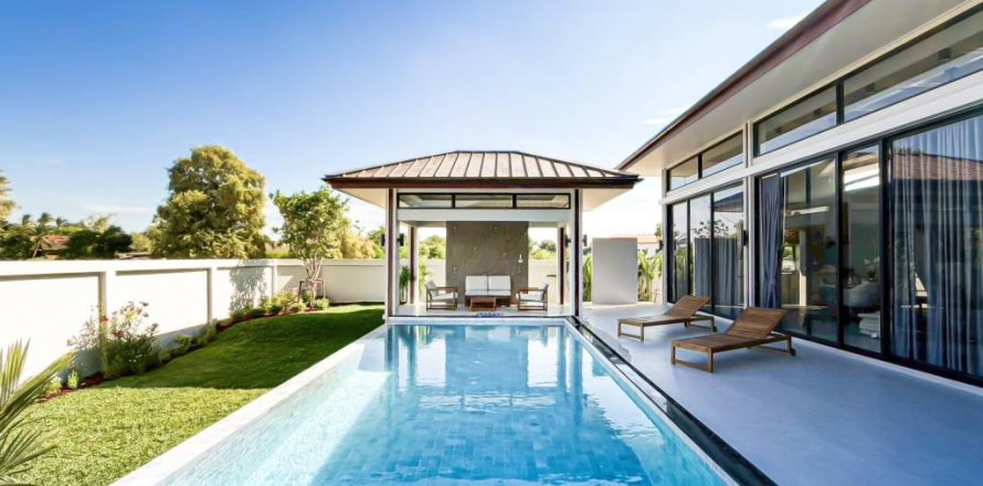 Вилла в Пран Бури, Таиланд с 3 спальнями  № 117119