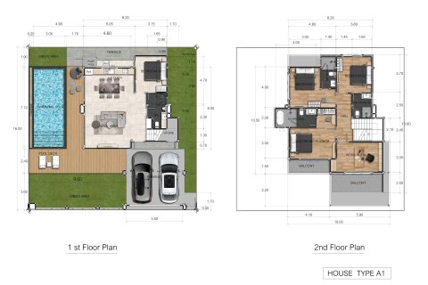 Villa in Pattaya, Thailand 4 bedrooms № 134163 - photo 23