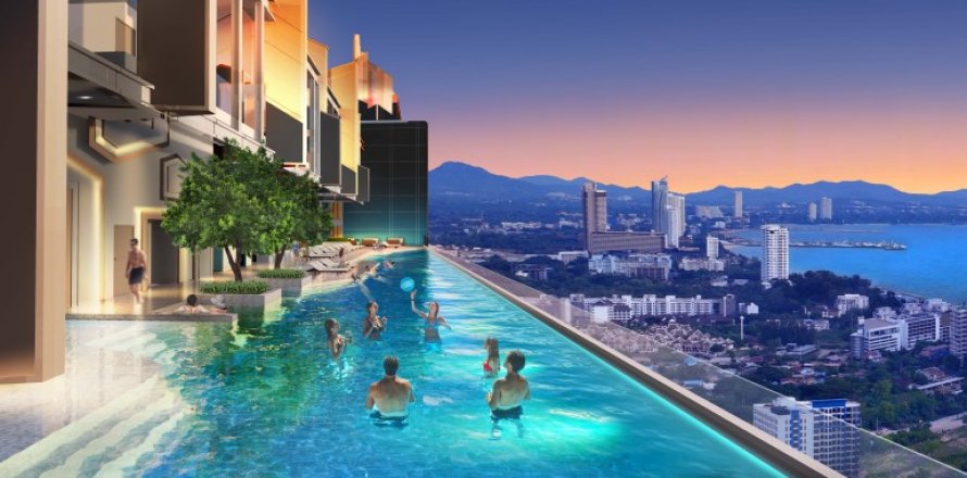 Condo à Pattaya, Thaïlande, 1 chambre  № 117165