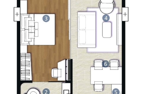 Condo in Bang Tao, Thailand, 1 bedroom  № 165232 - photo 18