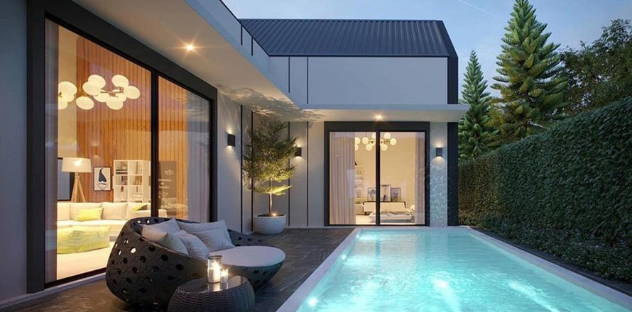 Пентхаус в Паттайе, Таиланд с 4 комнатами  № 150521