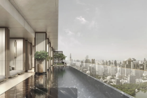 Кондоминиум с 2 спальнями в Банг Раке, Бангкок, Таиланд № 154763 - фото 4