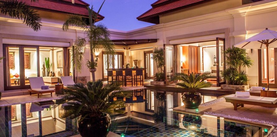 Дом в Банг Тао, Таиланд с 4 спальнями  № 3187